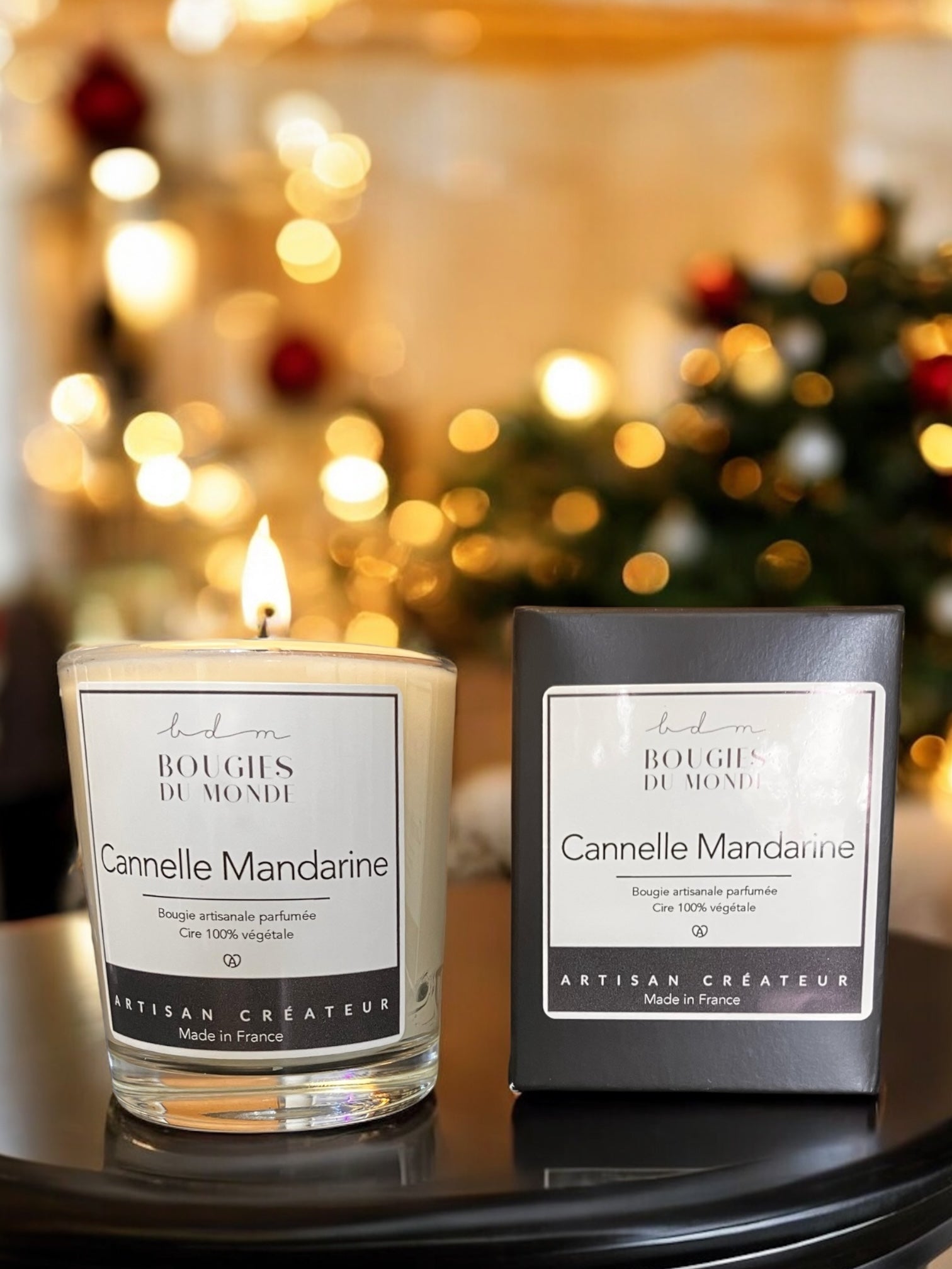 Bougie parfumée Cannelle mandarine