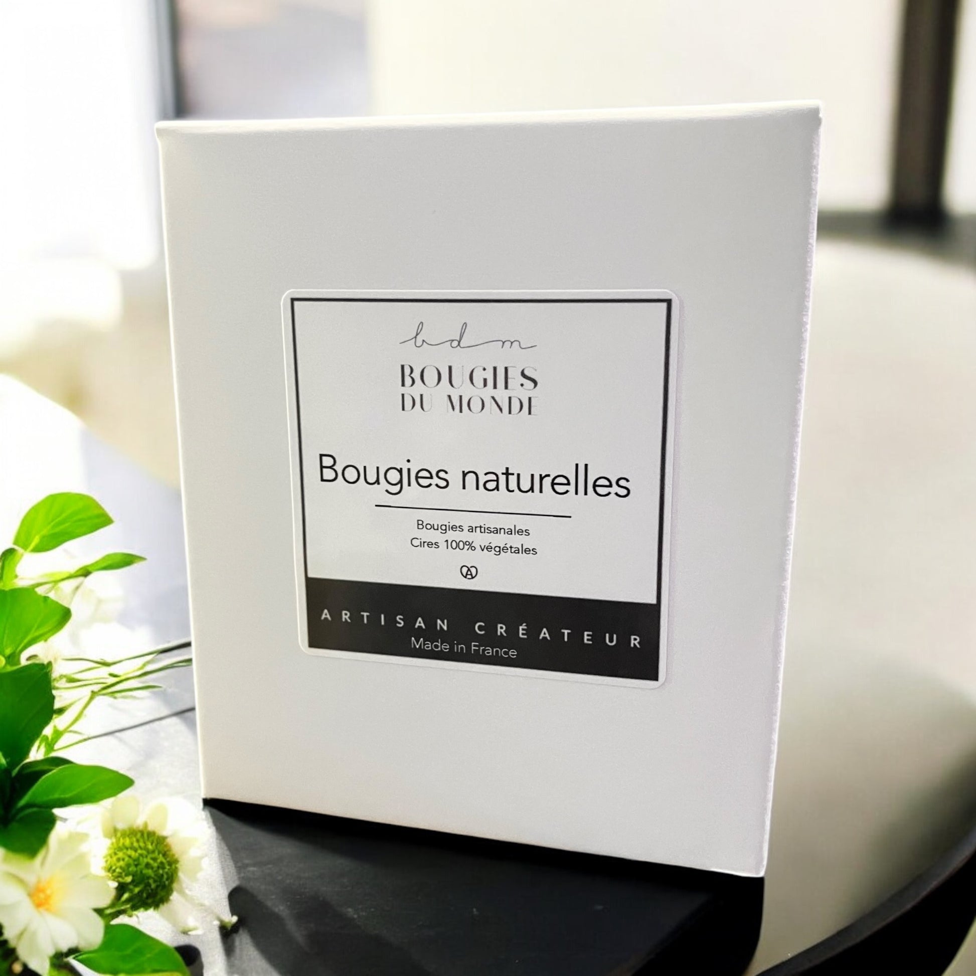 Bougie réchaud chauffe-plats cire végétale naturelle et artisanale sans parfum