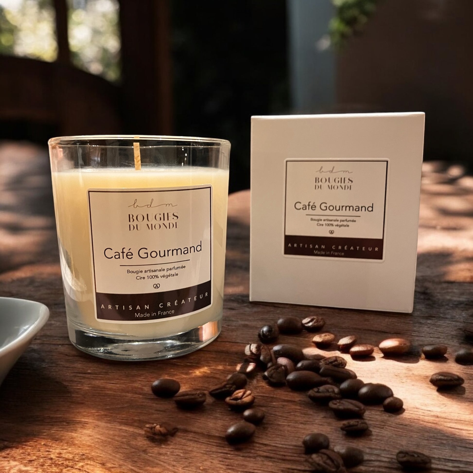 Bougie parfumée café gourmand Bougies du Monde