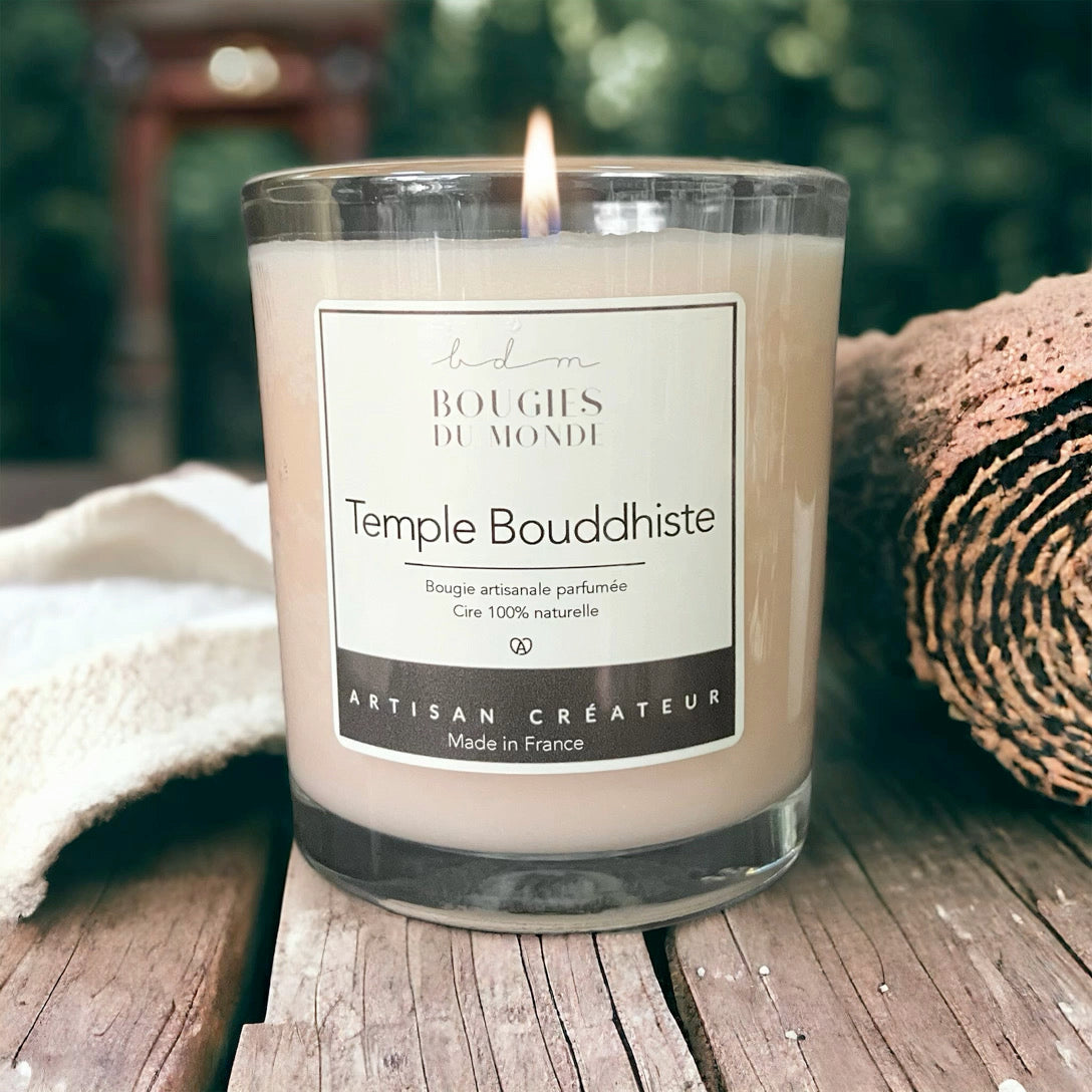 Bougie parfumée Orchidée - Les bougies de Crinou Bougie parfumée Orchidée - Les bougies de Crinou