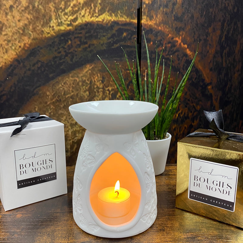 Brûle parfum blanc