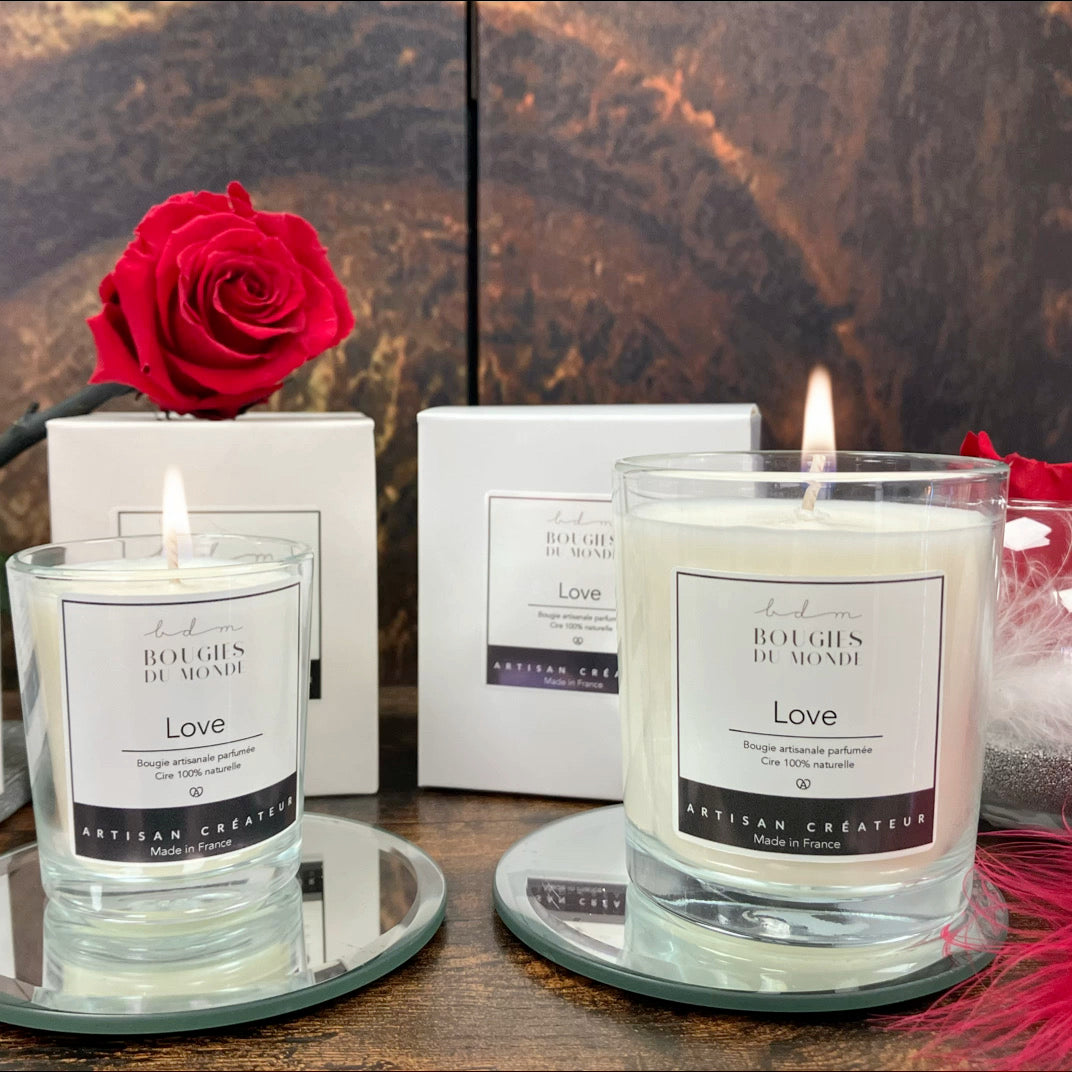 Bougies végétales - Bougies naturelles de Bougies du monde 