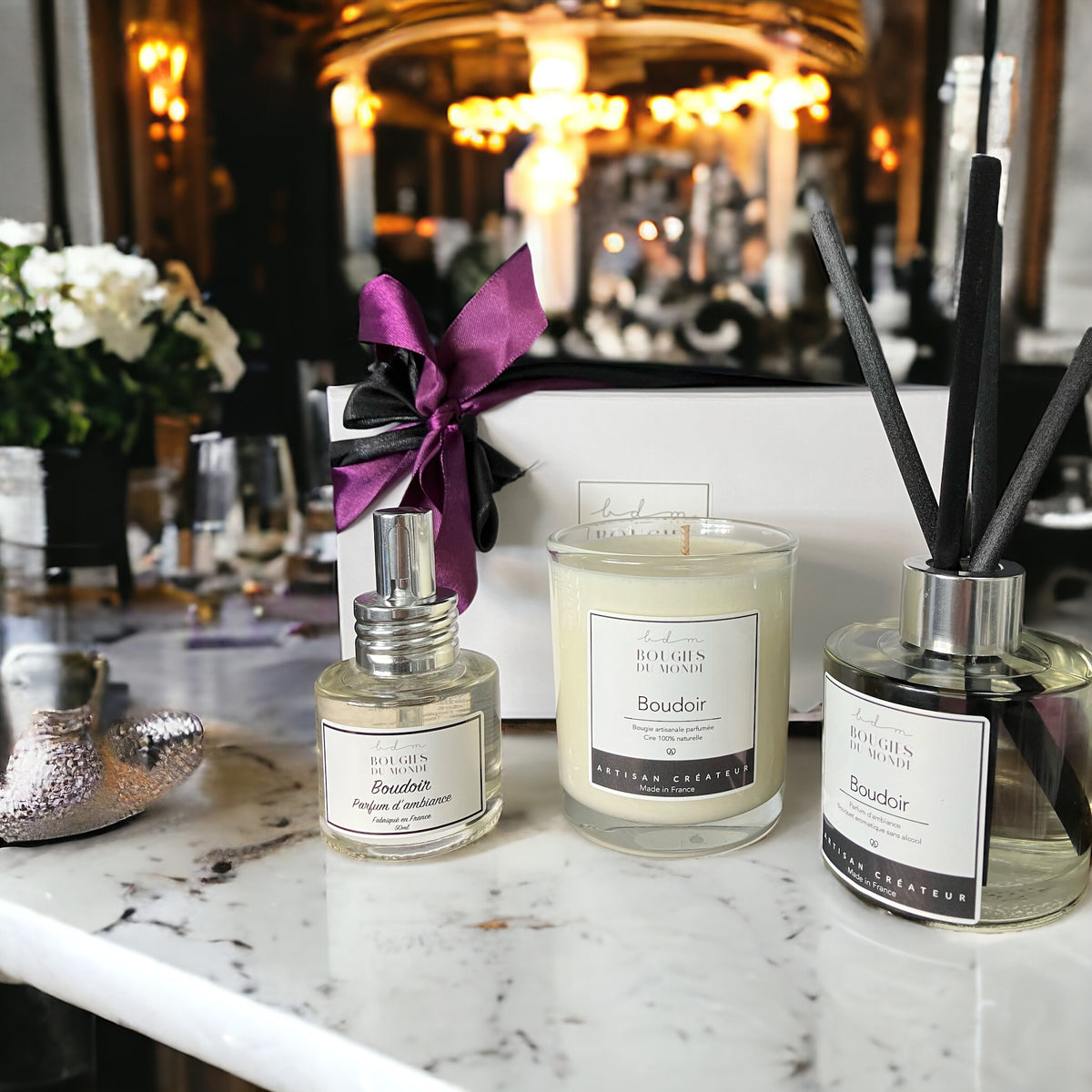 Découvrez l'Art de l'Évasion Sensorielle avec Nos Coffrets Cadeaux Bougies du Monde et Parfums d'Ambiance