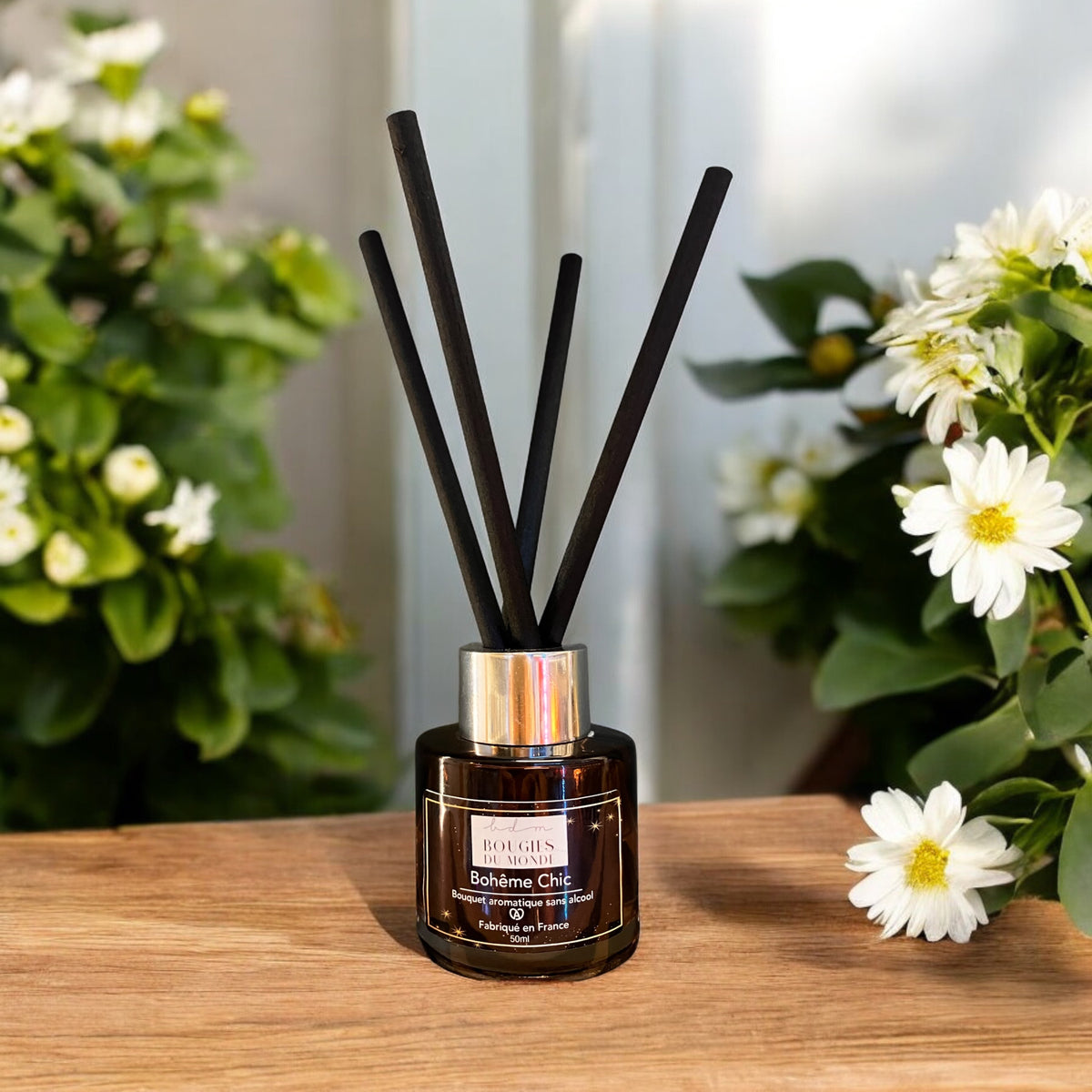 bougies végétales parfumées, diffuseurs d'huiles naturelles, intérieur sain, économie, bien-être