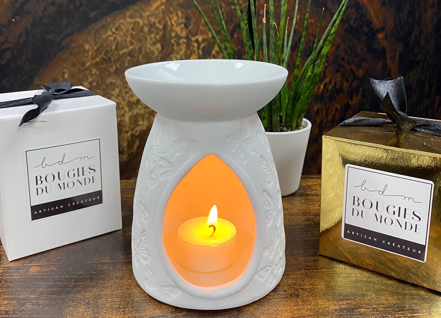 Brûle-parfums, cires et fondants