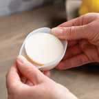 Grande coupelle en silicone blanche pour brûle-parfum électrique