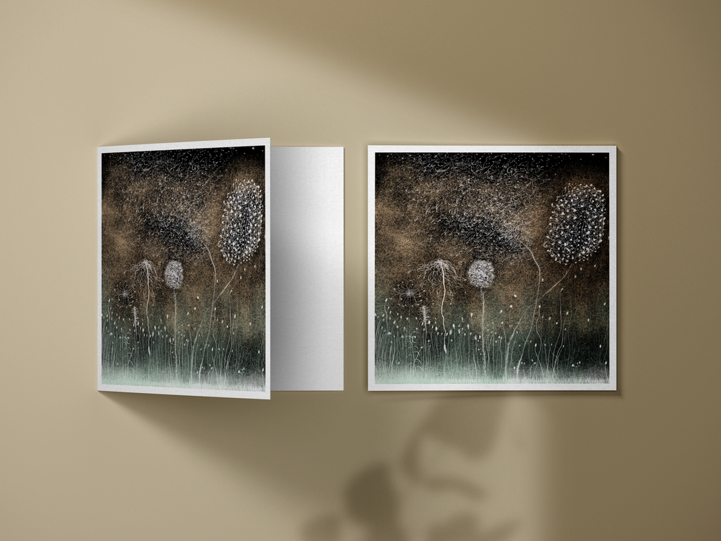 Carte postale artistique: Nature - Marron