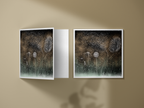 Carte postale artistique: Nature - Marron