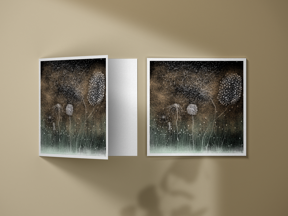 Carte postale artistique: Nature - Marron
