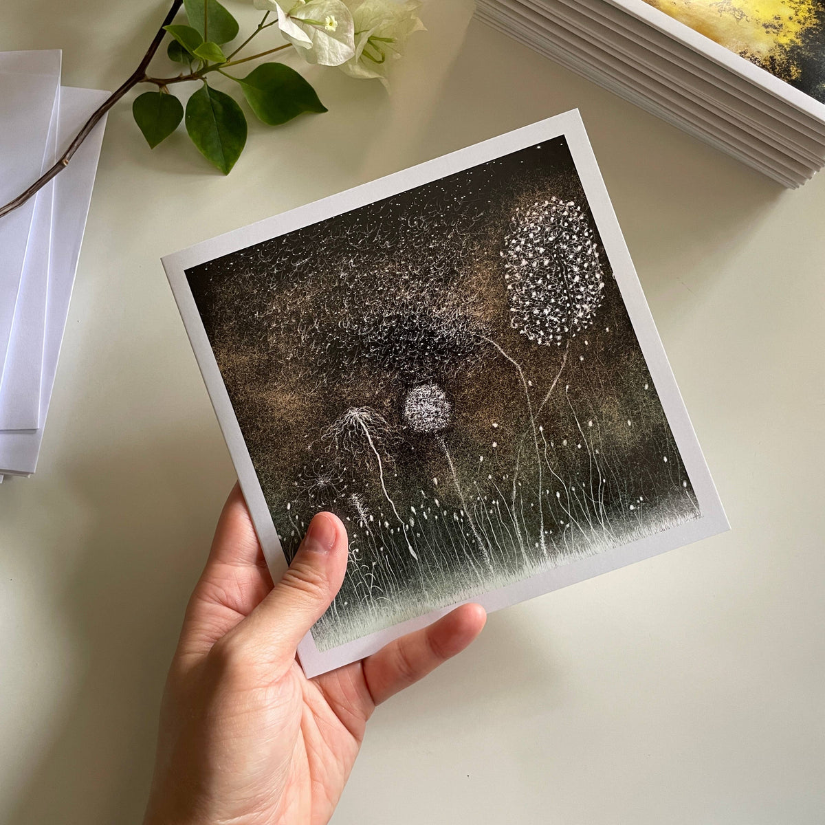 Carte postale artistique: Nature - Marron