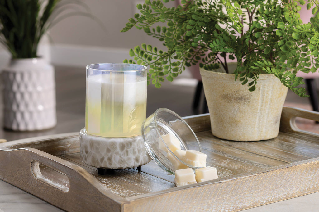 Brûle-parfum électrique Classic & Chauffe bougie - 2 en 1 !