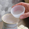 Grande coupelle en silicone blanche pour brûle-parfum électrique