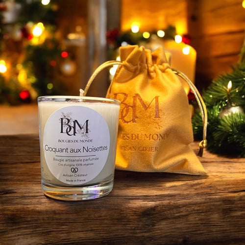 Bougie parfumée Croquant aux noisettes
