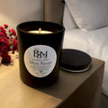 Bougie parfumée musc rouge de Bougies du Monde