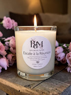 Bougie parfumée escale à la Réunion fruité hesperidé