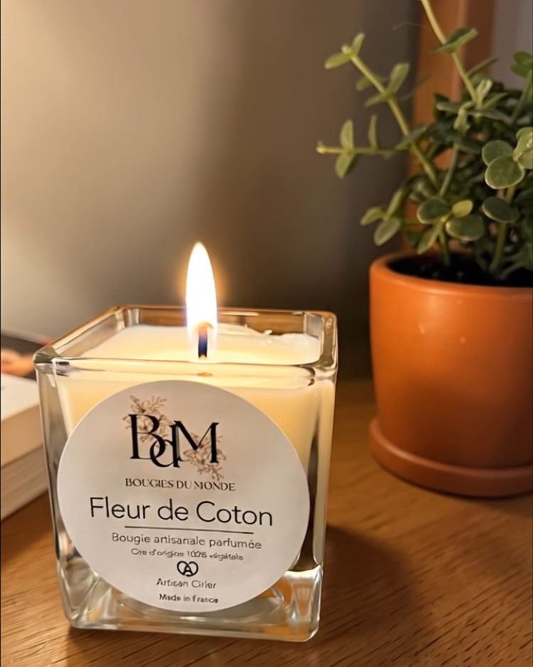 Bougie parfumée Fleur de coton