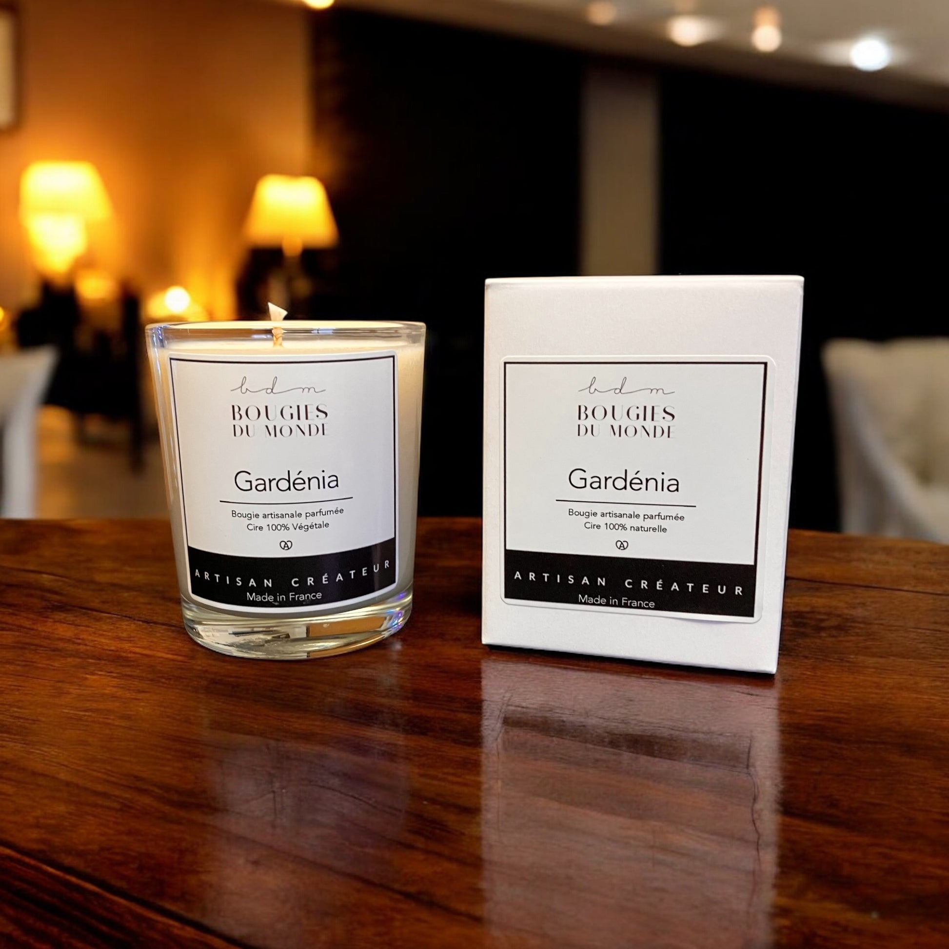 Bougie parfumée Gardénia