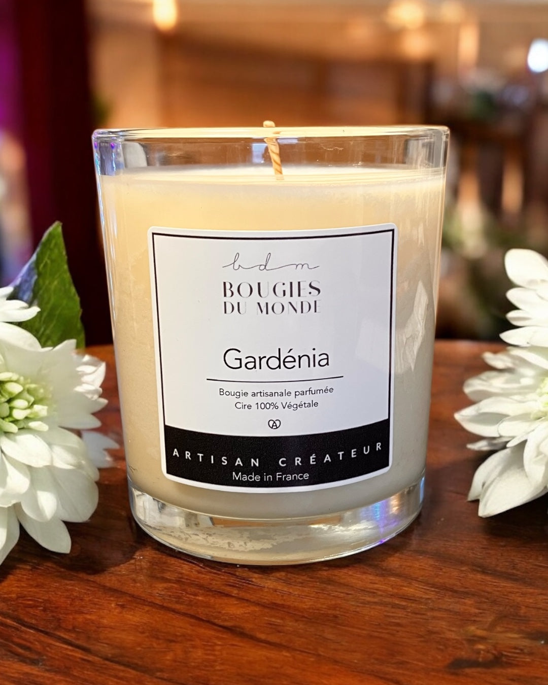 Bougie parfumée Gardénia