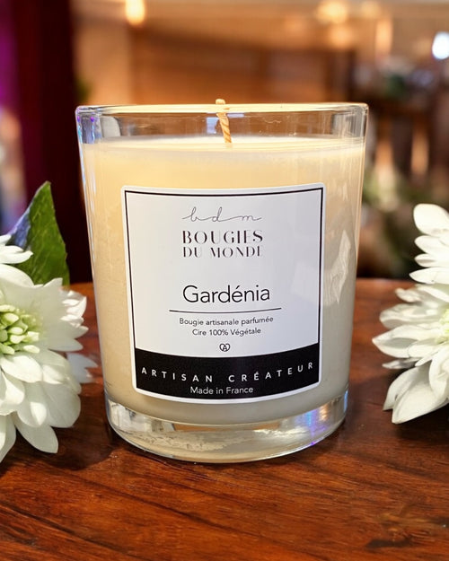 Bougie parfumée Gardénia