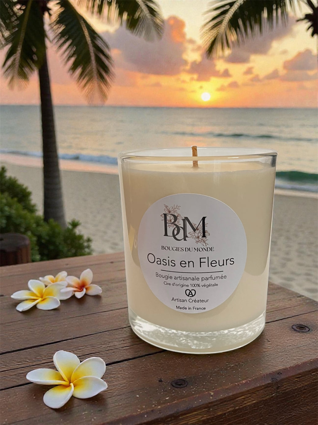 Bougie-artisanale-Oasis-en-fleur-frangipanier-jasmin