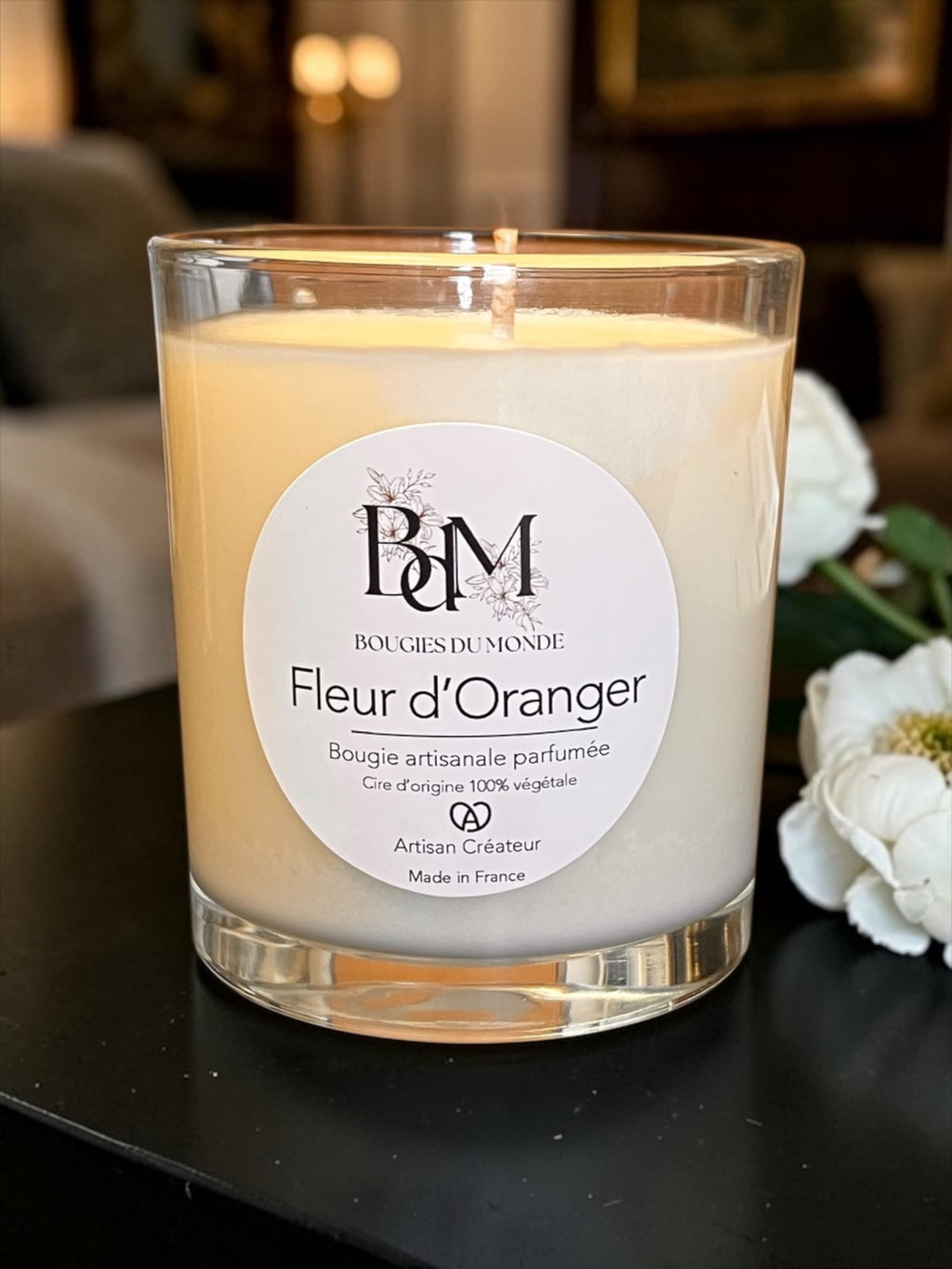 Bougie parfumée Fleur d'oranger