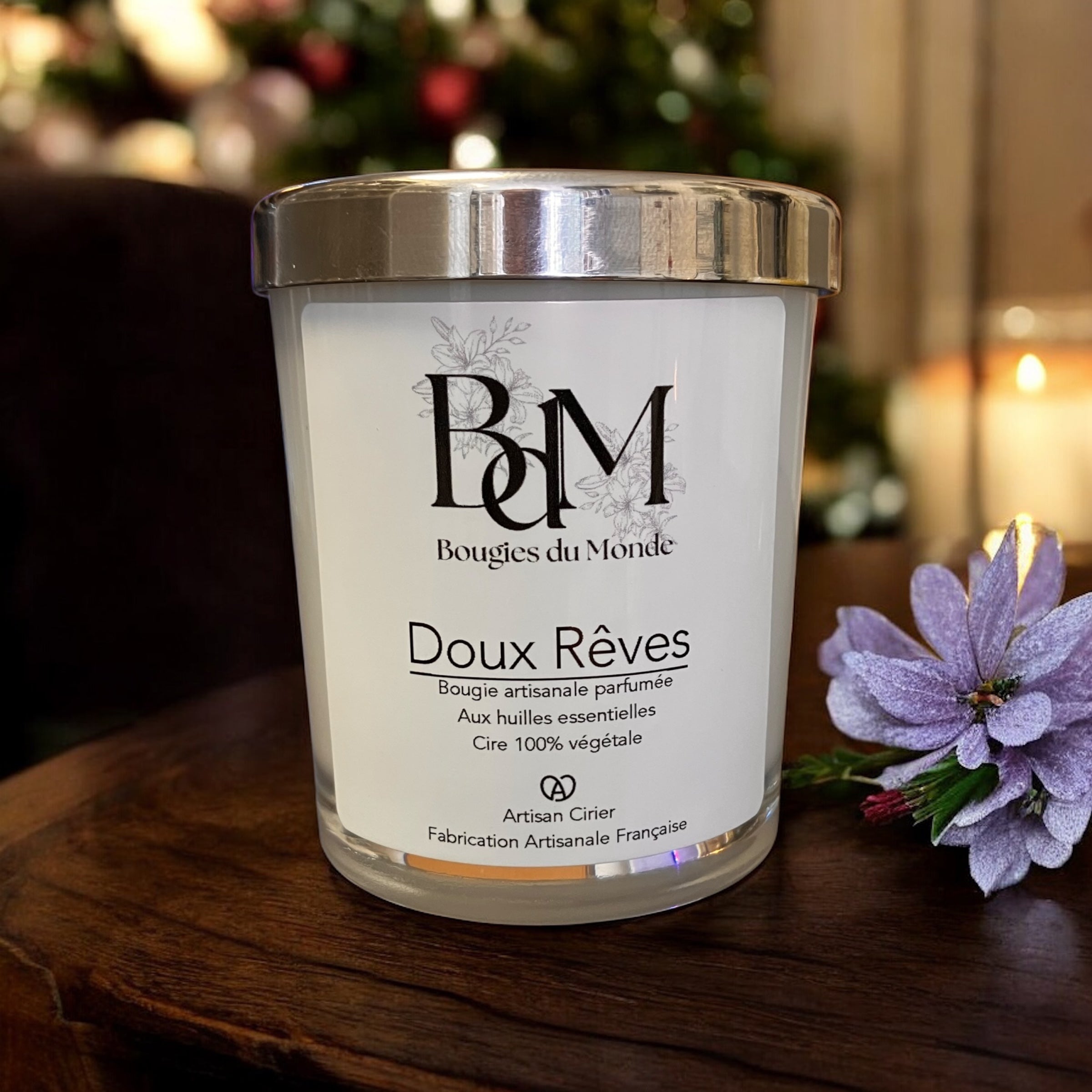 Bougies aux huiles essentielles Doux Rêves