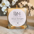 Bougie artisanale  parfumée Orchidée vanille de Bougies du monde
