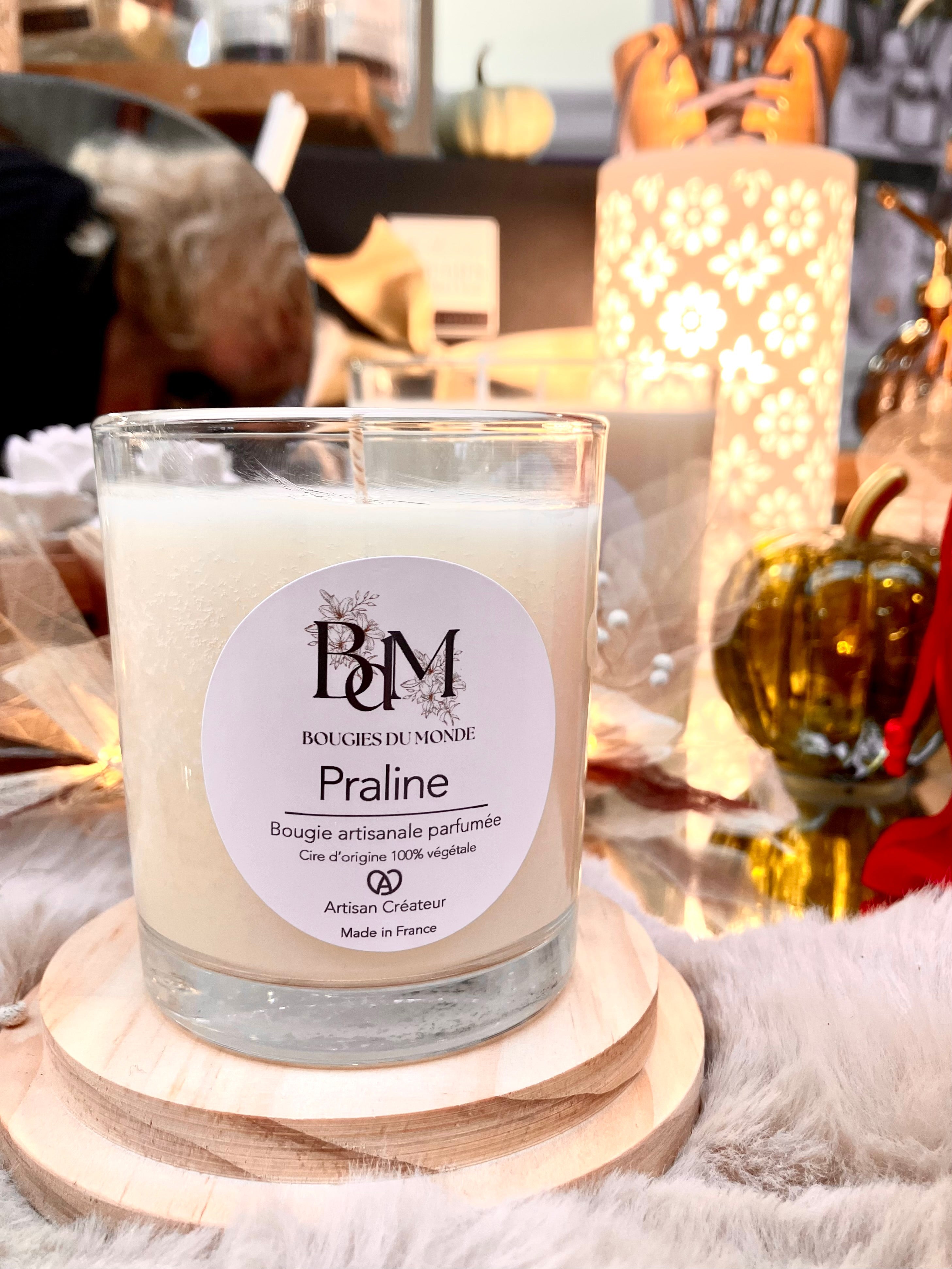 Bougie parfumée Praline