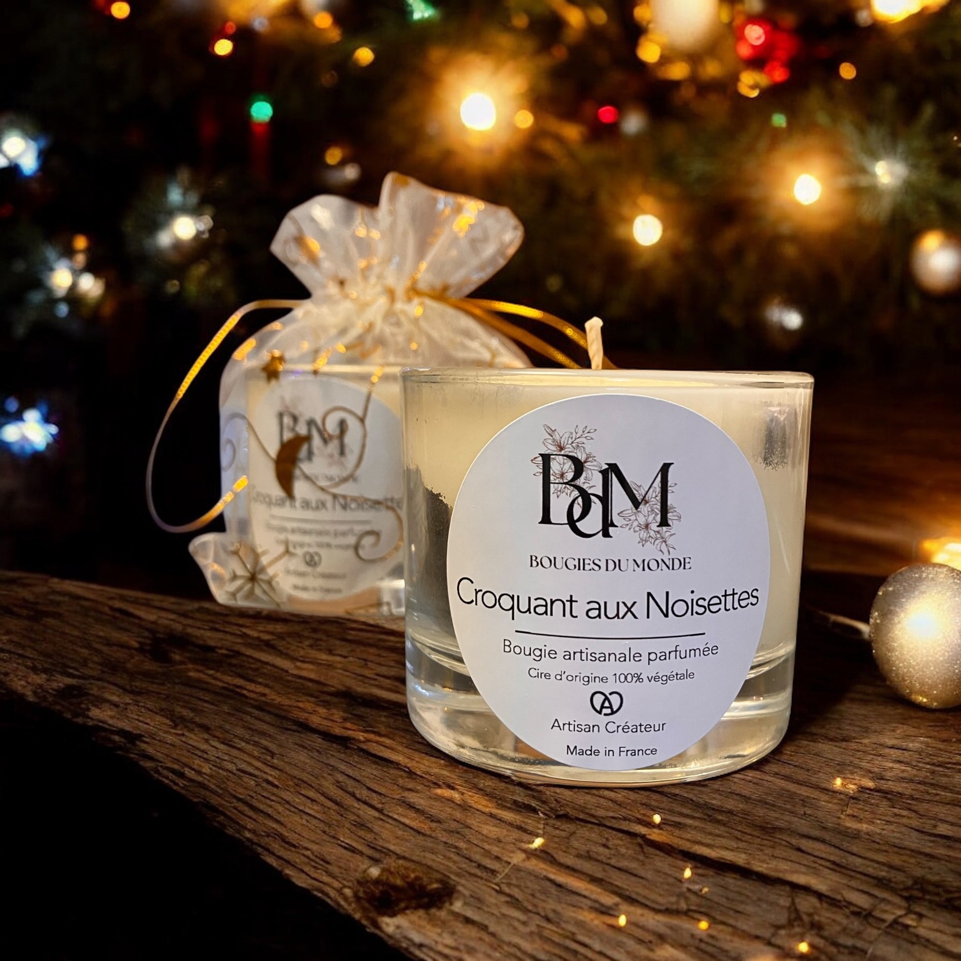 Bougie parfumée Croquant aux noisettes