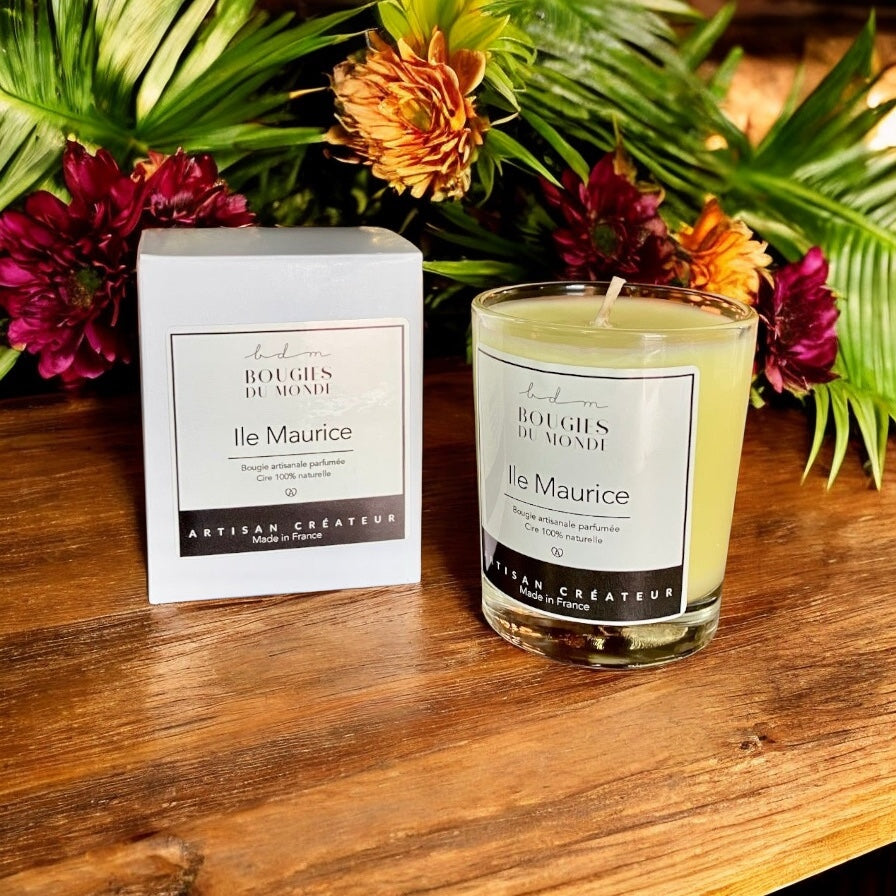 Bougie parfumée Ile Maurice
