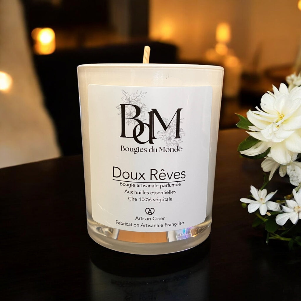 Bougies aux huiles essentielles Doux Rêves