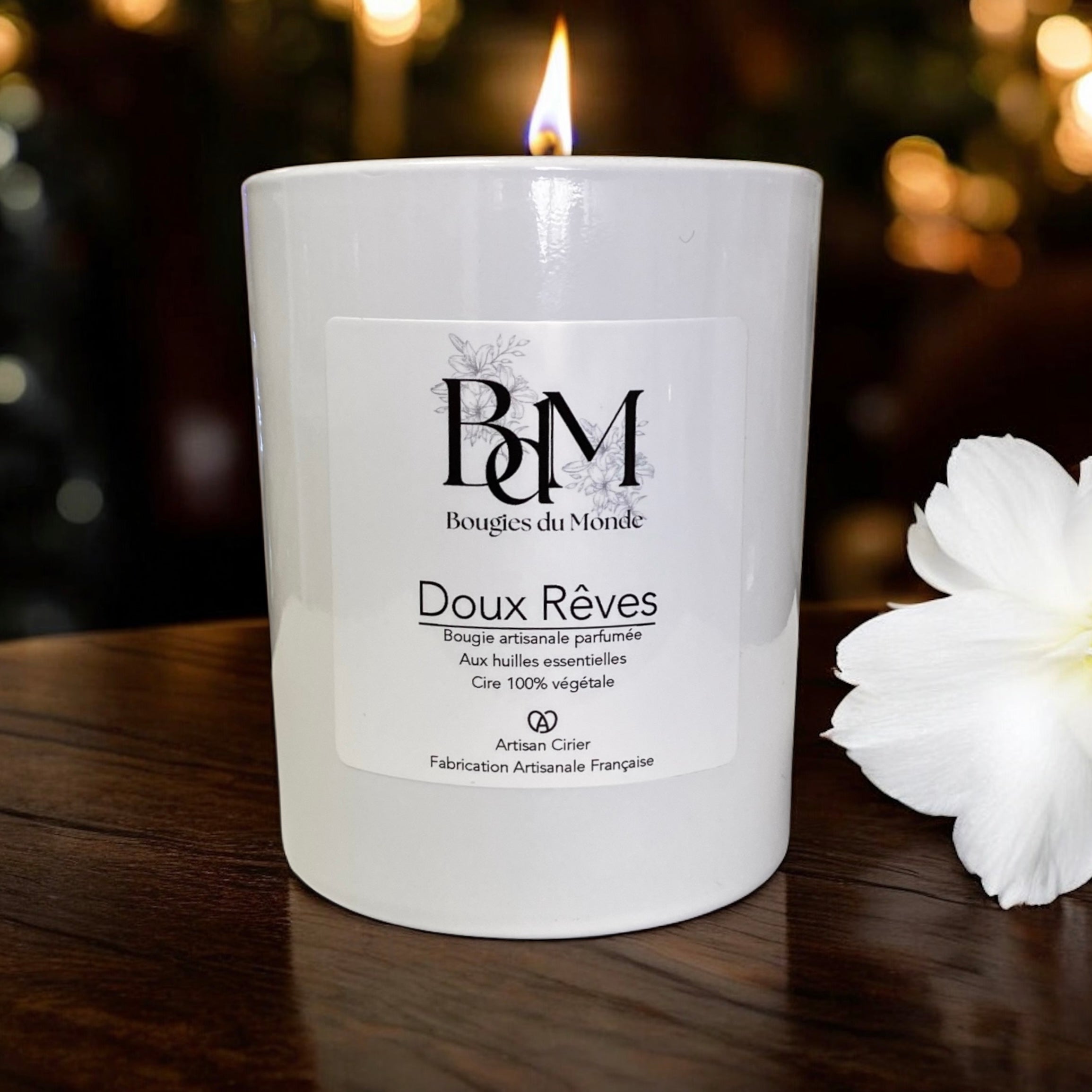 Bougies aux huiles essentielles Doux Rêves