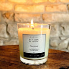 Bougie parfum pivoine 