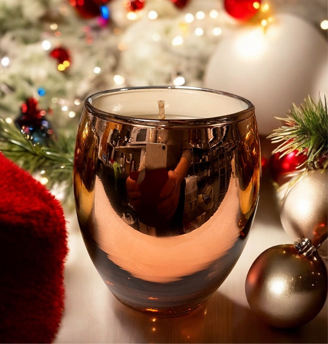 Bougie parfumée au saveur de petits gâteaux de Noël 