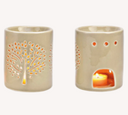 Brûle-parfum en céramique Arbre de Vie