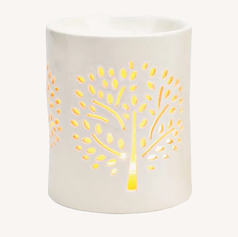 Brûle-parfum en céramique Arbre de Vie