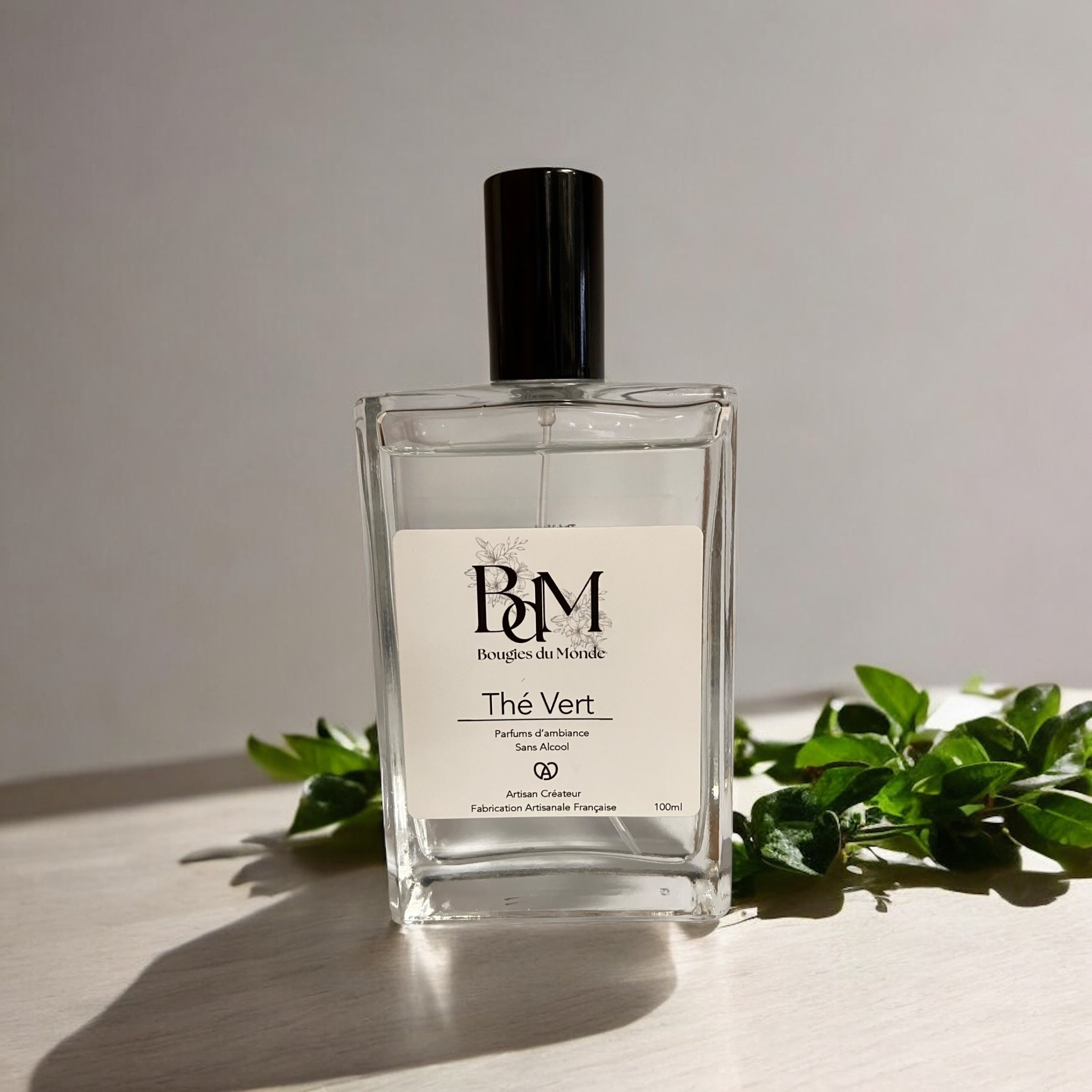 Brume parfumée d’intérieur Thé Vert frais & vivifiante – 100ml