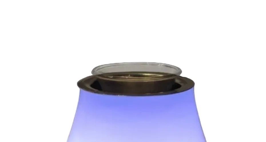 coupelle en verre taille haute - 63X45X45mm - Pour brûle-parfum électrique à chaleur douce