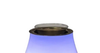 coupelle en verre taille haute - 63X45X45mm - Pour brûle-parfum électrique à chaleur douce