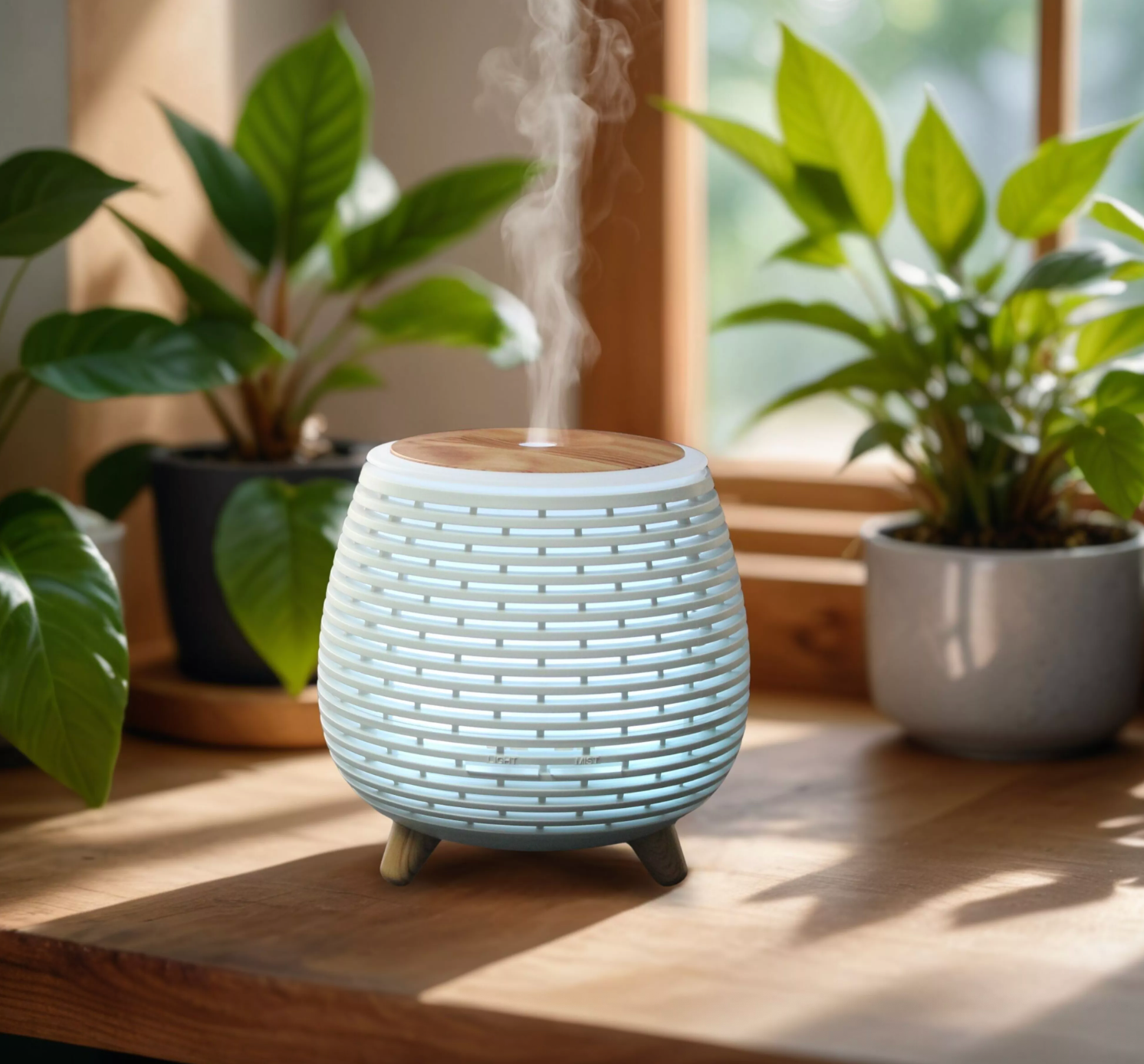 Diffuseurs huiles essentielles USB - Blanc