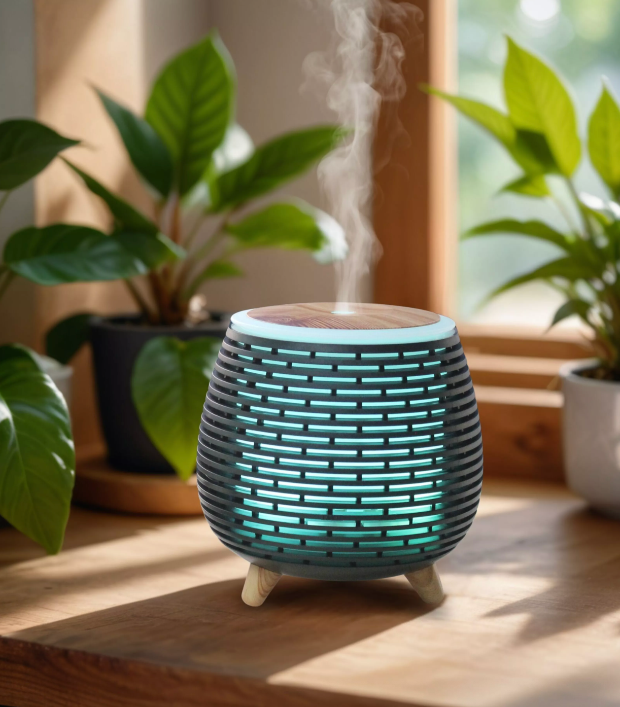 Diffuseurs huiles essentielles USB - Noir