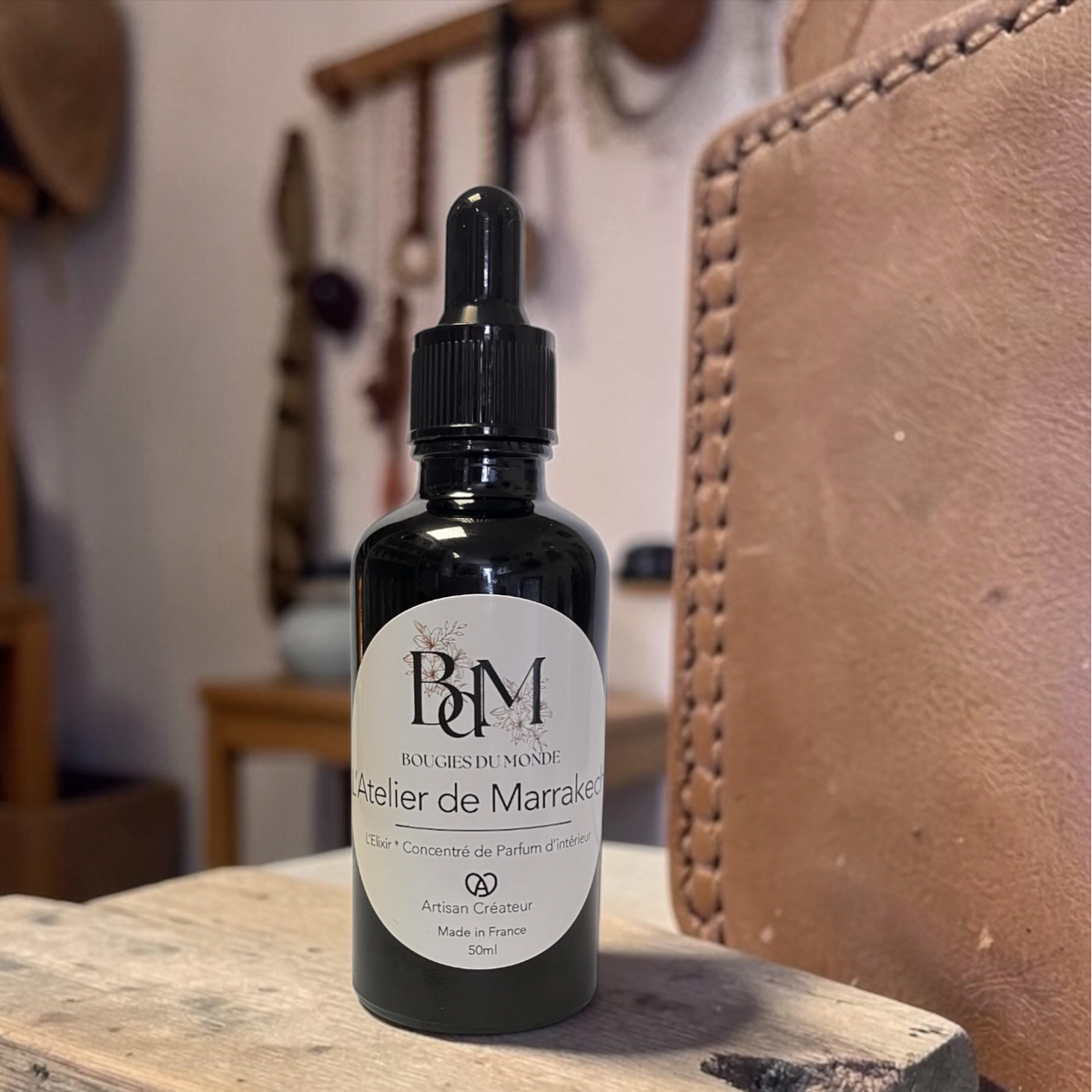 Elixir - parfum d'intérieur L'atelier de Marrakech - Bougie du Monde