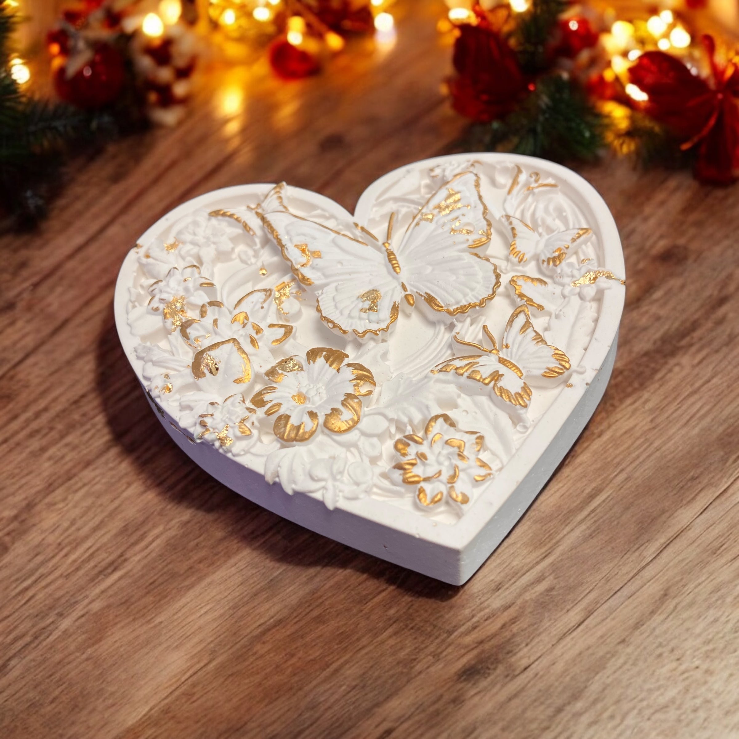 Céramique-à-parfumer-diffuseur-de-parfum-a-froid-en-platre-coeur-papillon-bougies-du-monde