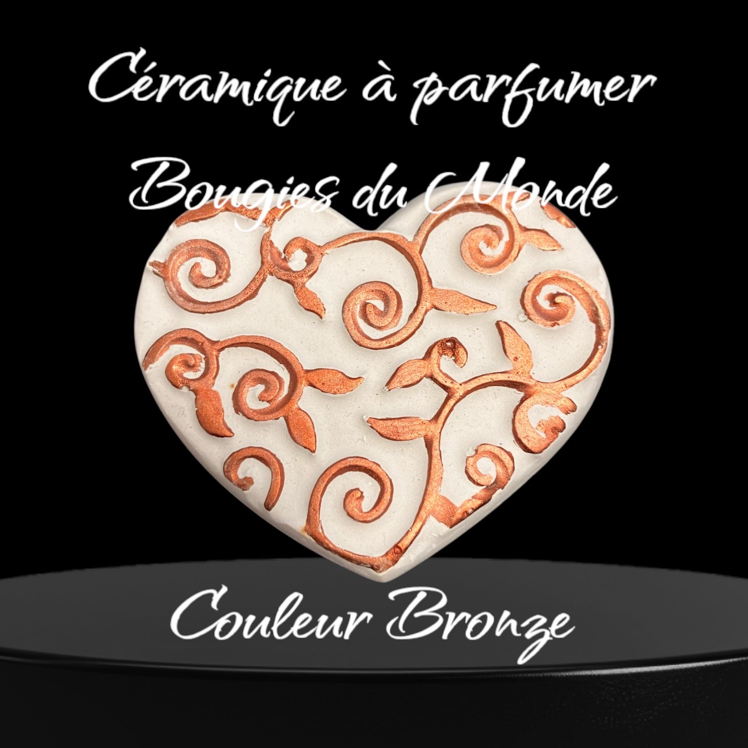 Céramique romantique à parfumer