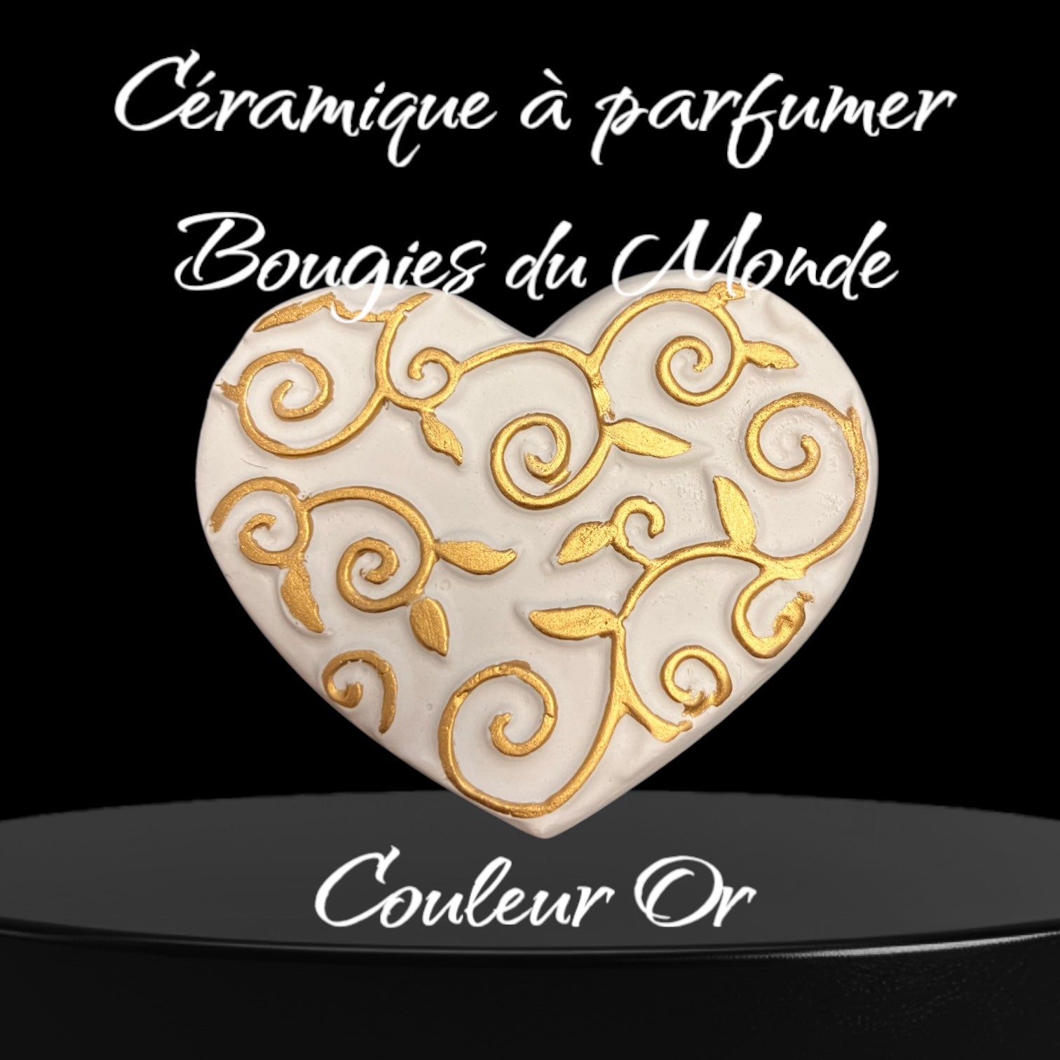Céramique romantique à parfumer