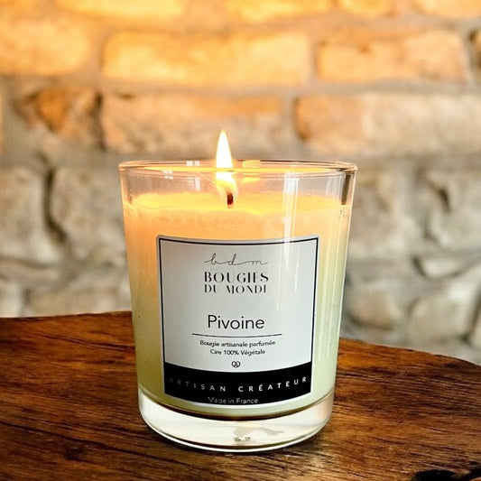 Bougie parfumée Pivoine