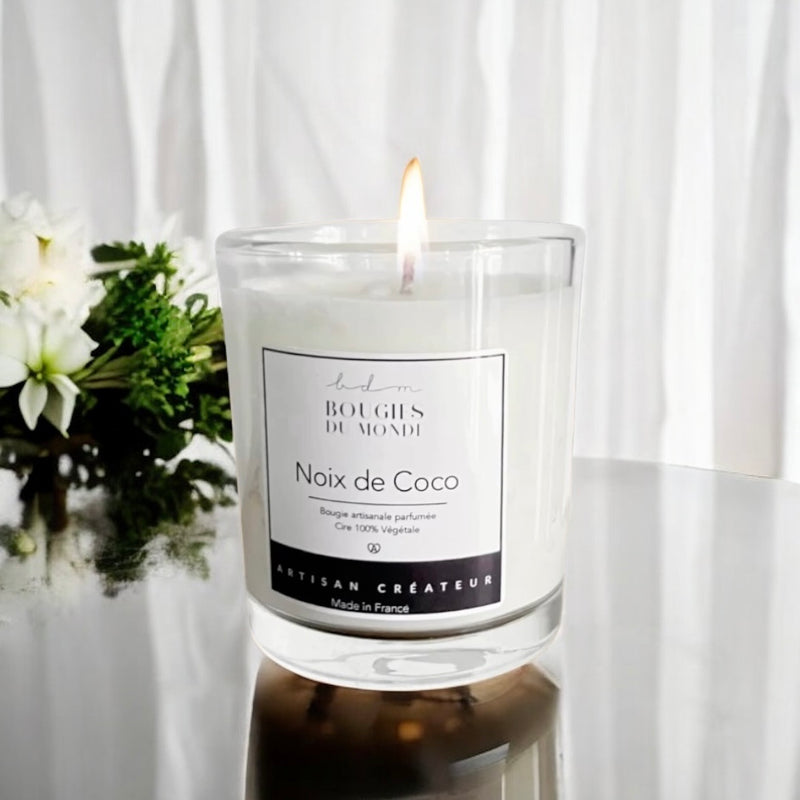 Bougie parfumée Noix de Coco