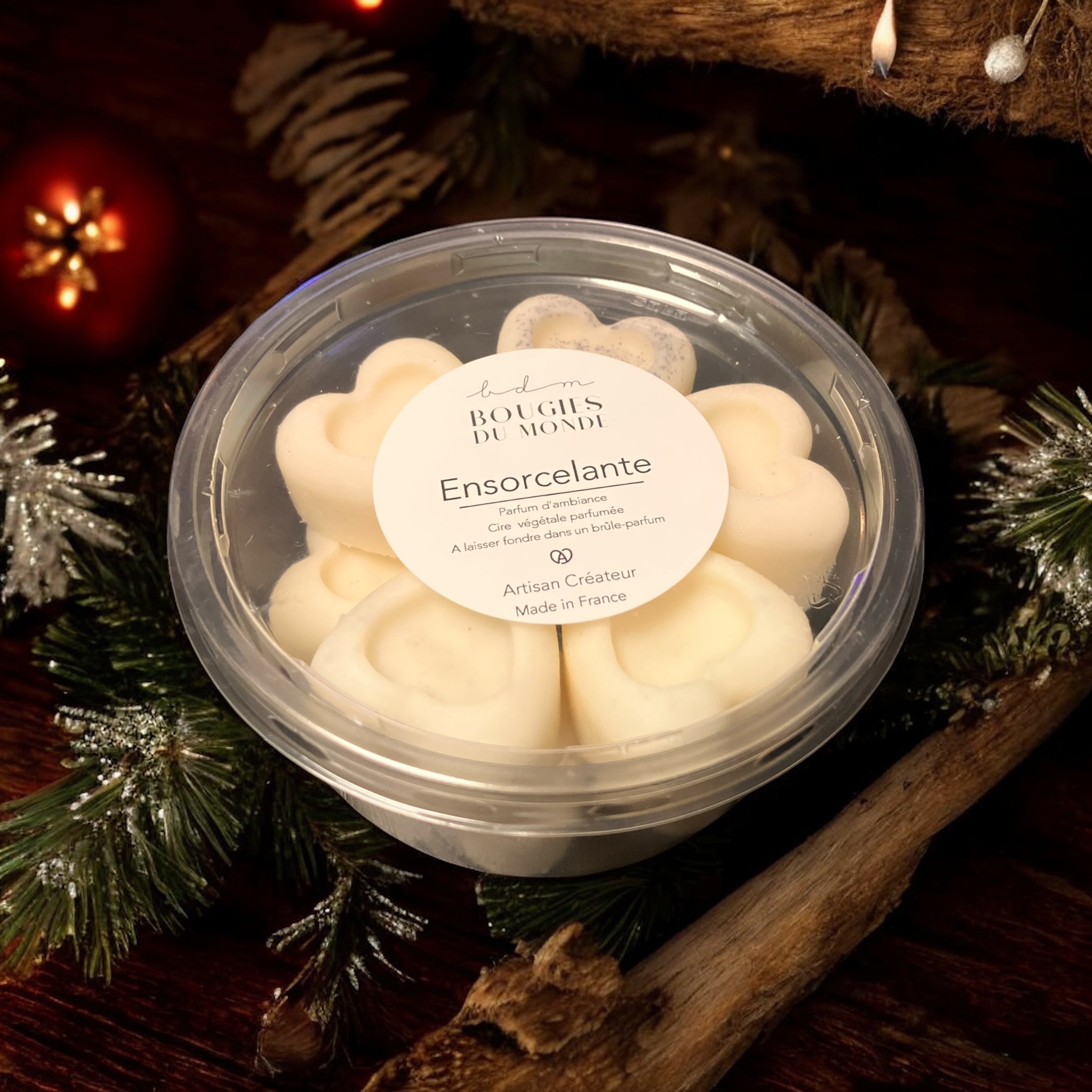 Boite de 10 Cires, fondants parfumés pour brûle-parfums