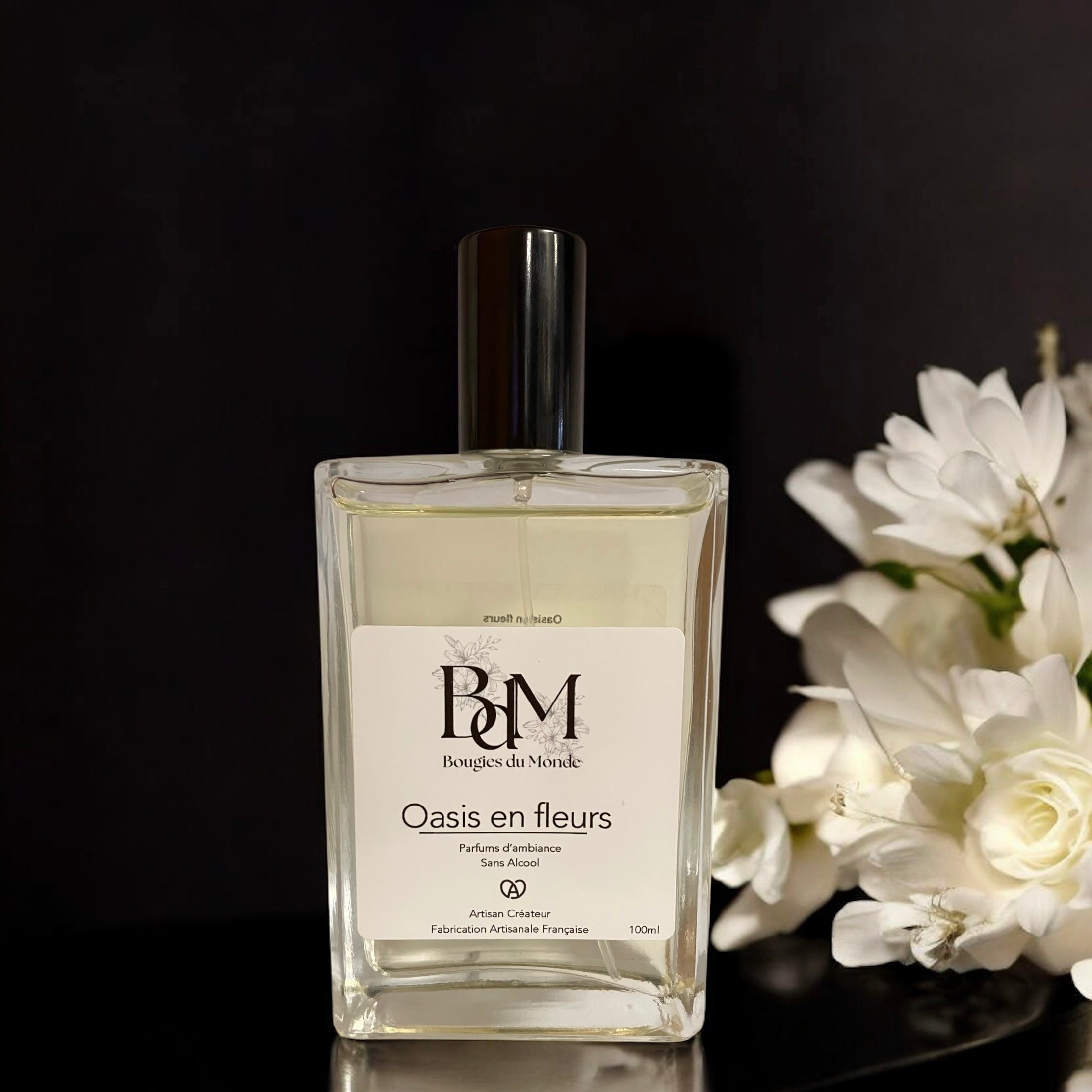 Brume parfumée d’intérieur Oasis en fleurs – 100ml