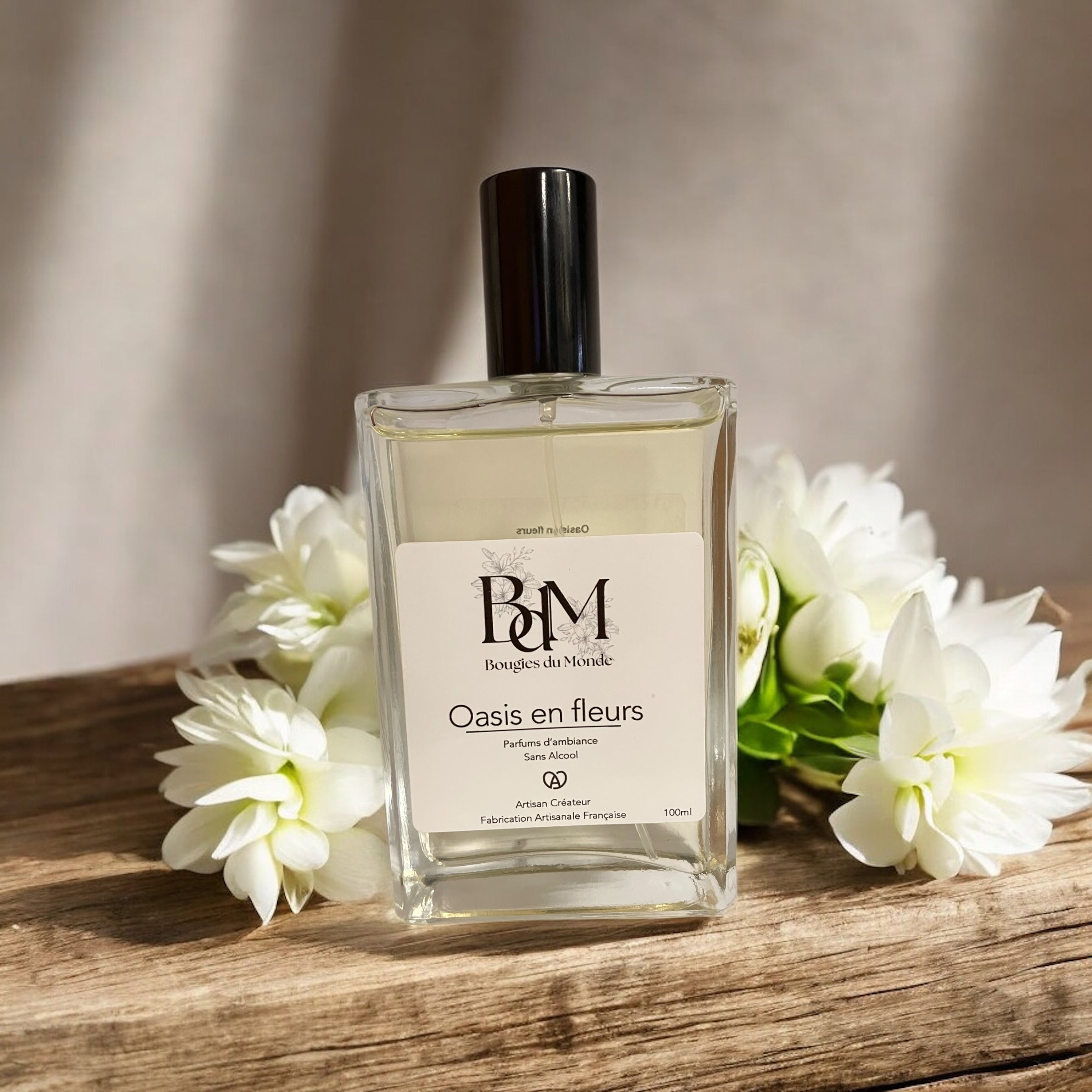 Brume parfumée d’intérieur Oasis en fleurs – 100ml